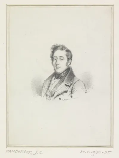 Portret van Johannes Philippus Lange