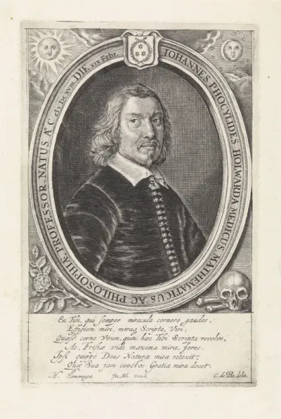 Portret van Johannes Phocylides Holwarda