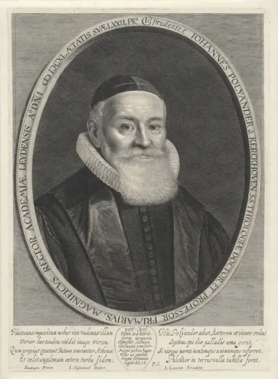 Portret van Johannes Polyander van Kerckhoven