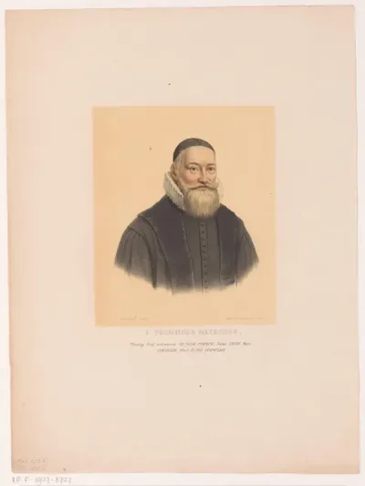 Portret van Johannes Polyander van Kerckhoven