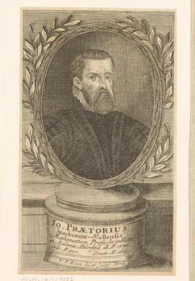 Portret van Johannes Praetorius