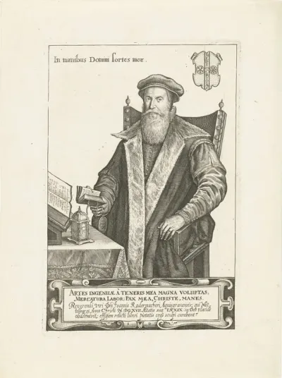 Portret van Johannes Rademaker