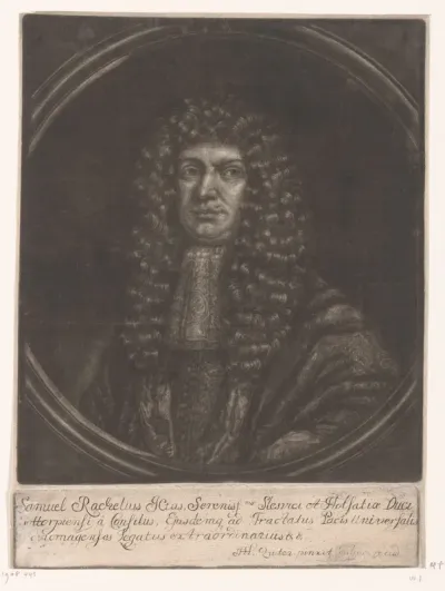 Portret van Johannes Reuter