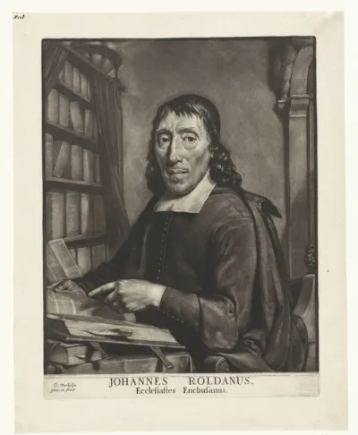 Portret van Johannes Roldanus