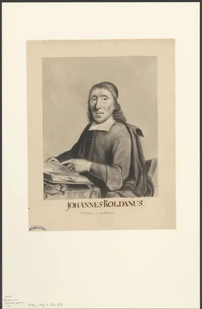 Portret van Johannes Roldanus