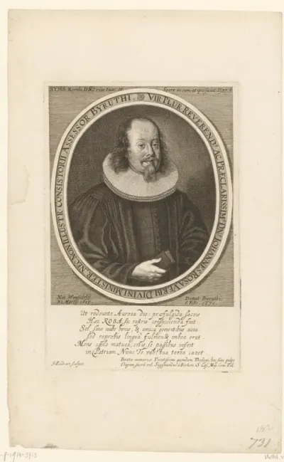 Portret van Johannes Rosa