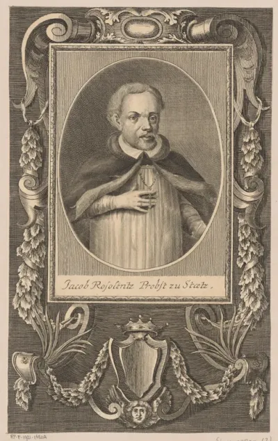 Portret van Johannes Rosolenz