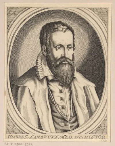 Portret van Johannes Sambucus