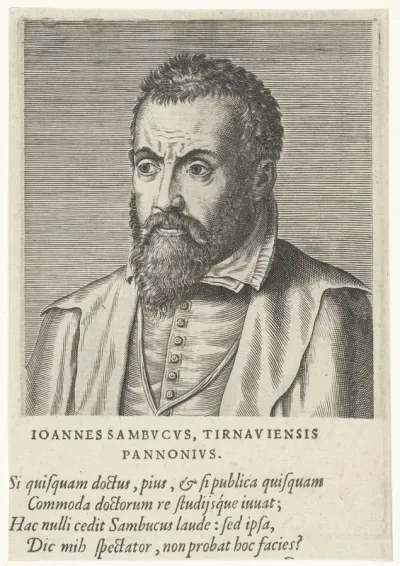 Portret van Johannes Sambucus