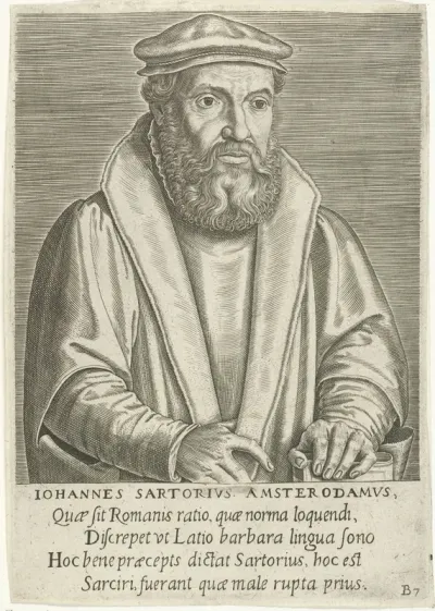Portret van Johannes Sartorius