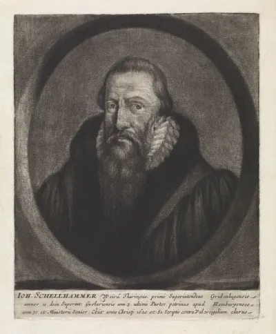 Portret van Johannes Schelhammer