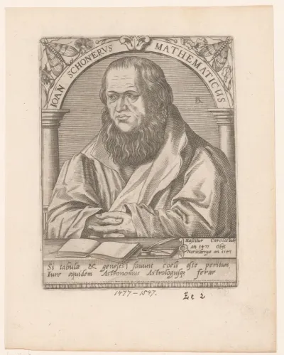 Portret van Johannes Schöner