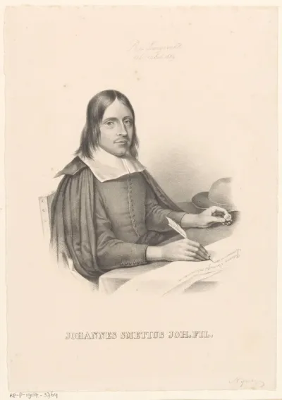 Portret van Johannes Smetius Jr.