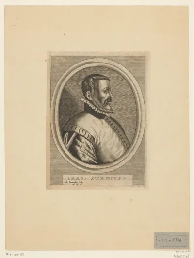 Portret van Johannes Stadius