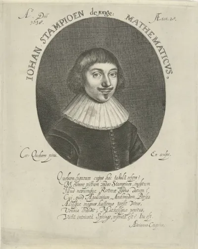 Portret van Johannes Stampioen