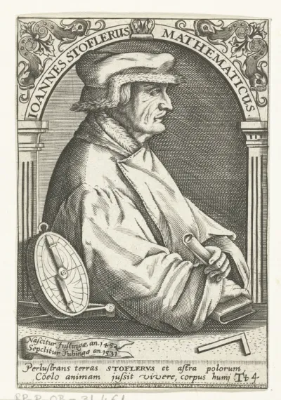 Portret van Johannes Stöffler