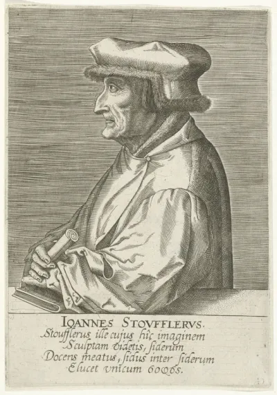 Portret van Johannes Stöffler