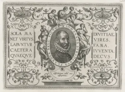 Portret van Johannes Stradanus