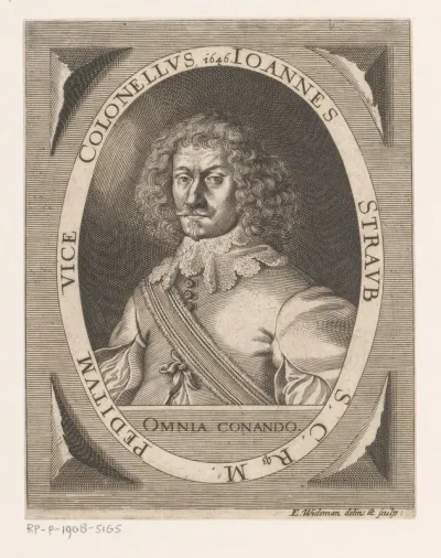 Portret van Johannes Straub