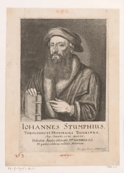 Portret van Johannes Stumpf