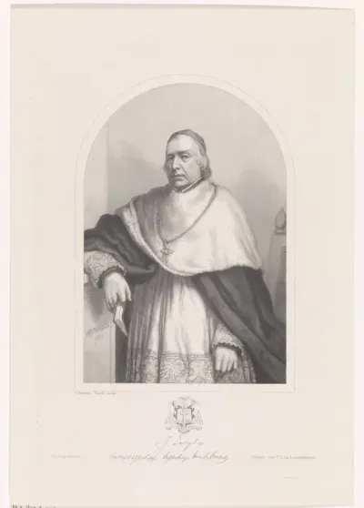 Portret van Johannes Swijzen, aartsbisschop van Utrecht