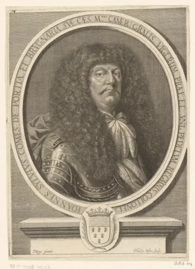 Portret van Johannes Sylvius, graaf van Porcia en Brugnato