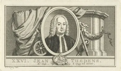 Portret van Johannes Thedens