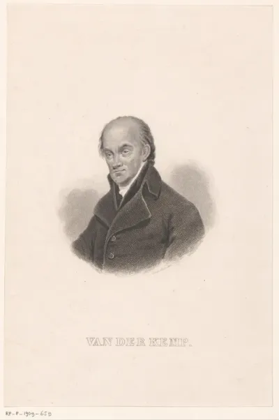 Portret van Johannes Theodorus van der Kemp