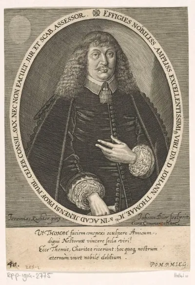 Portret van Johannes Thomae