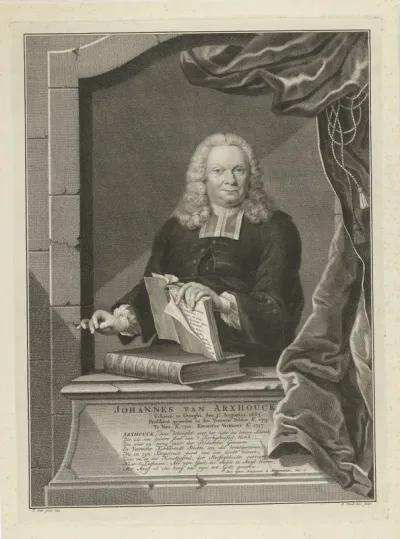 Portret van Johannes van Arxhouck