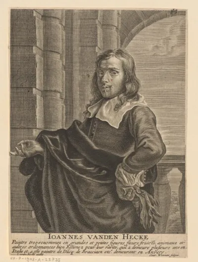 Portret van Johannes van den Hecke