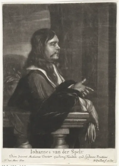 Portret van Johannes van der Spelt
