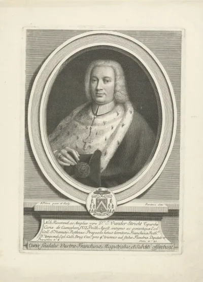 Portret van Johannes Van der Stricht (variant)
