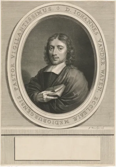 Portret van Johannes van der Waaijen