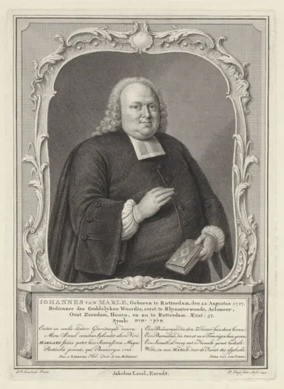 Portret van Johannes van Marle