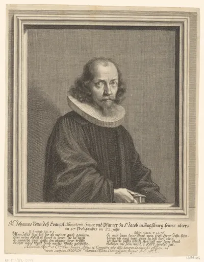 Portret van Johannes Vetter