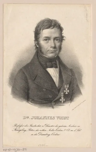 Portret van Johannes Voigt