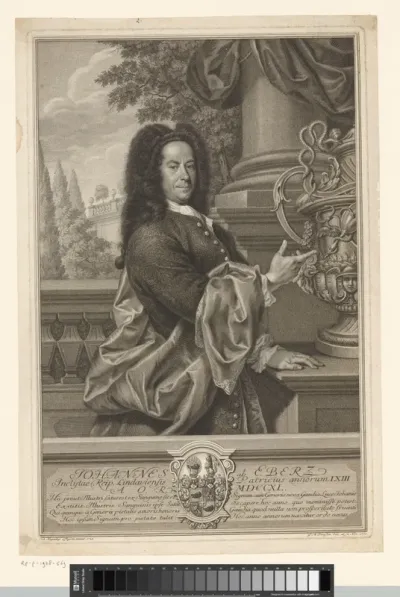 Portret van Johannes von Eberz