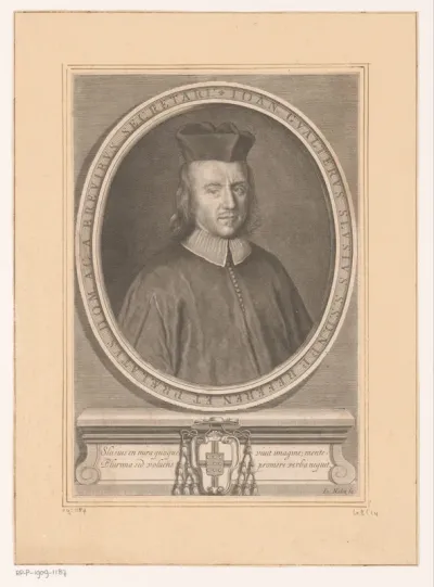 Portret van Johannes Walter Sluse