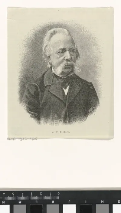 Portret van Johannes Warnardus Bilders