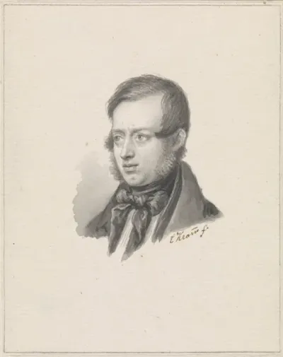 Portret van Johannes Warnardus Bilders