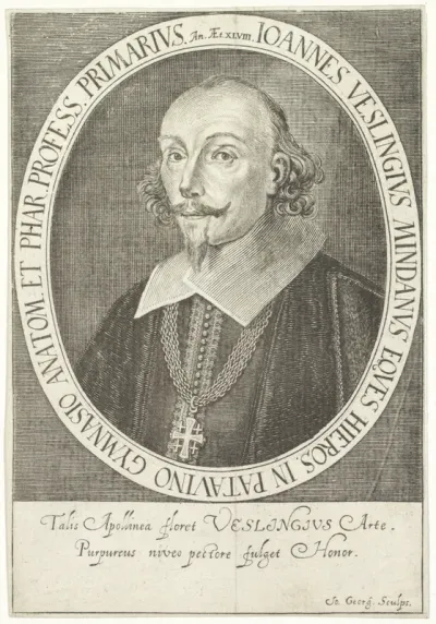 Portret van Johannes Wesling