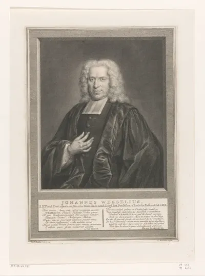Portret van Johannes Wesselius