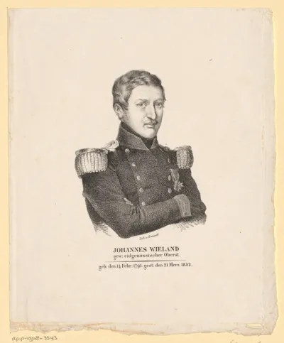 Portret van Johannes Wieland