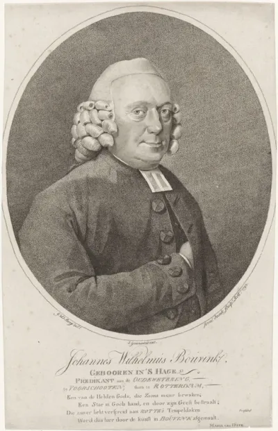 Portret van Johannes Wilhelmus Bouvink