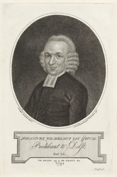 Portret van Johannes Wilhelmus van IJssum