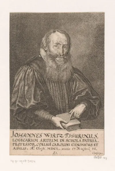Portret van Johannes Wirtz