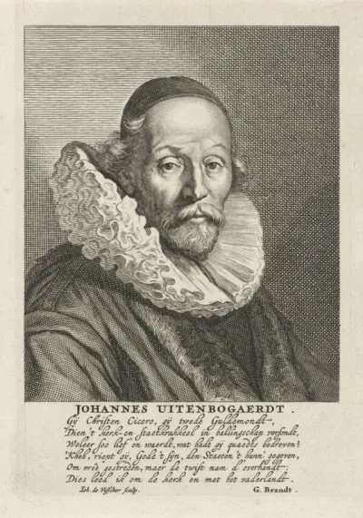 Portret van Johannes Wtenbogaert
