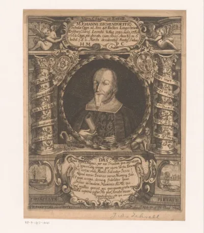 Portret van Johannes Zechendorff