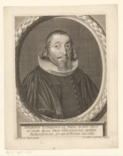 Portret van Johannes Zwinger